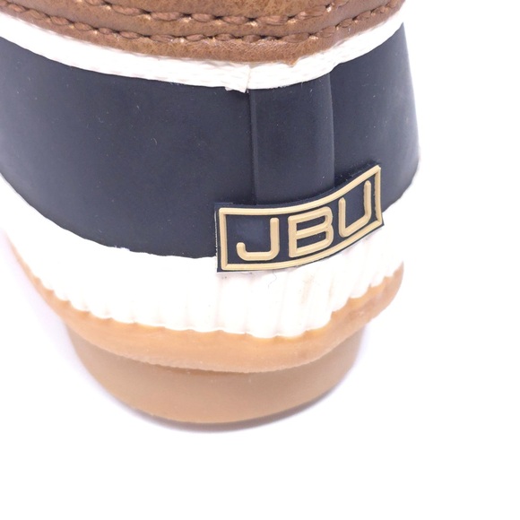 JBU Casey Waterproof Mid Calf Boot Taupe/Dark Taupe Size 8M - Picture 5 of 11